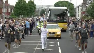 Olympic Torch Relay in Grimsby and Cleethorpes