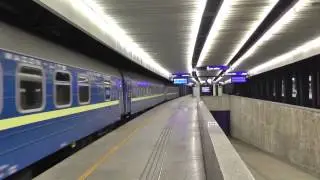Warszawa Centralna dworzec PKP - Trzy pociągi TLK