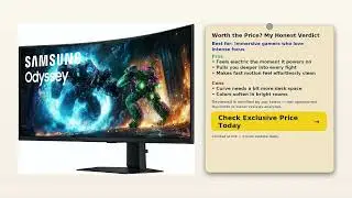 Review: SAMSUNG 40&rdquo; Odyssey G7 (G75F) Curved Gaming Monitor | LS40FG75DENXZA, 2025