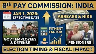 8th Pay Commission Decoded: New Salary Structure, Fitment Factor & Arrears