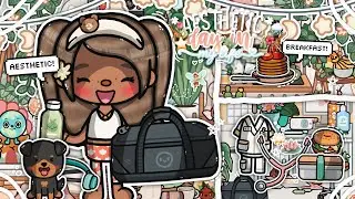 *AESTHETIC* Day in my life routine 🎍🌺🌞🌧️ || *VOICED* 🎙️|| Toca Boca Life World Roleplay 🧚‍♀️🌿🪷🌟🐞