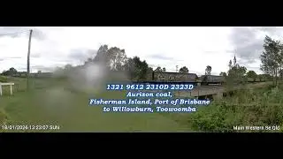 18 Sunday January 2026,  Main Western Line Sth Qld Au, Brisbane  west Charlieville, Thallon