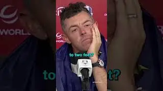 This answer from Rory was gold  #shorts #golf #rydercup