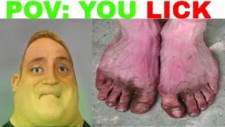 Mr Incredible Becoming Sick (POV: You Lick)