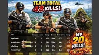Team 48 kills winner winner paneer dinner 😍😍   #pubg #pubgmobile #krafton #bgmi #s8ul #live #gamer 