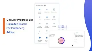 Circular progress bar block - Unlimited Blocks For Gutenberg