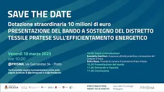 10/03/2023 | Presentazione del bando sull'efficientamento energetico
