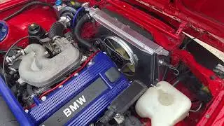 E30 M44 Aluminum Radiator Upgrade