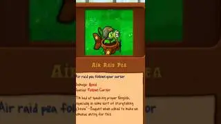 Omg ??? Air Raid Peashooter #plantsvszombies #pvzgamerz #shorts