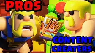 CLASH MINI PROS VS CONTENT CREATERS