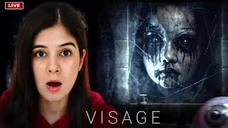 🔴 LIVE | PLAYING SCARIEST HORROR GAME | VISAGE Pt.2 | GAMER ISHA LIVE