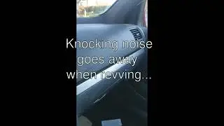 VW Golf 5 GTI - Knocking and Rattling noise at Idle