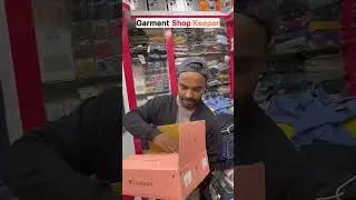 Garment shopkeeper #comedy #relatable #funnycomedy