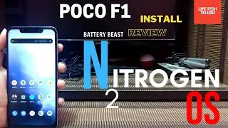 POCO F1 Nitrogen OS Android 10 | No Gravity Kernel Gaming Build & Good Battery