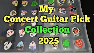 My Concert Guitar Pick Collection 2025