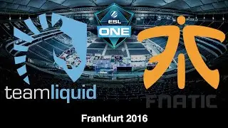 Liquid vs Fnatic Game 1 ESL One Frankfurt 2016