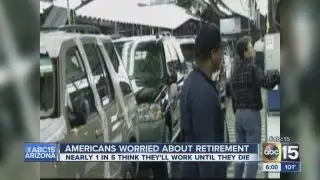 Americans worried about retirement
