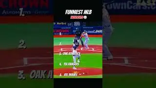 Top 5 Funniest MLB Moments!🤣 #funny #mlb #moments #top5 #baseball