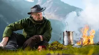 Wie du Kaffee auf dem Lagerfeuer kochst - ASMR Outdoor Cooking
