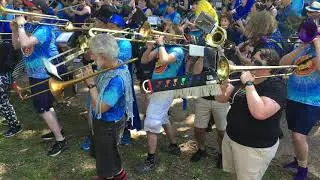 Seed & Feed Marching Abominable Inman Park Festival Jam