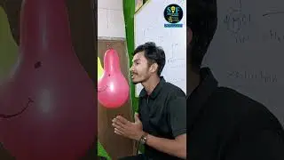 Why Balloons Come Closer When You Blow Air? | Bernoulli Principle experiment...