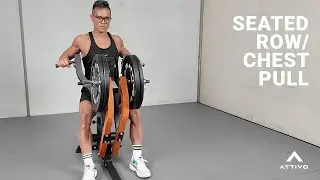 ATTIVO Seated Row/Chest Pull Machine with Independent Arms