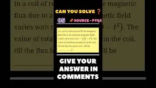 Real Exam Level Physics Question | NEET & JEE Mains #physics #neet #shorts