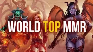 Dota 2 World Top MMR #003 - 747, SumaiL & Pajkatt