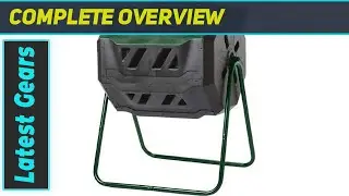 Mr.Spin Compost Tumbler: Best Dual Chamber Composter for Efficient Organic Waste Management