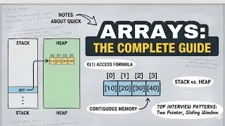 Mastering Arrays for Coding Interviews: How They Work in Memory & Top Problem Patterns