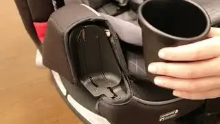 Graco&reg; Как установить подстаканники на TrioGrow&trade; SnugLock&reg; Family