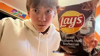 Trying Sweet Southern Heat Barbecue Lays