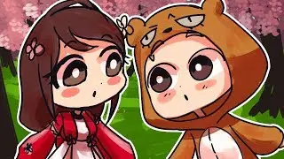 NOS TRANSFORMAMOS Y VIAJAMOS A UN MUNDO KAWAII EN MINIWORLD 🌸🌈