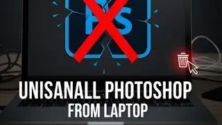 How to uninstall photoshop from control panel | laptop se photoshop uninstall kaise kare 