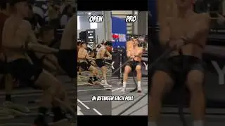 Hyrox Sled Pull | Open Vs Pro Weights #hyrox #hyroxworld #hyroxtraining #sledpull #hyroxathlete