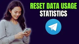 How to Reset Telegram Data Usage Statistics in SECONDS!