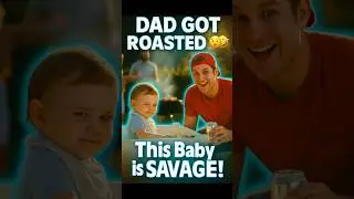 Savage Baby vs Dad 😳🔥 (You Won&rsquo;t Believe This Roast) | Funny Baby Videos