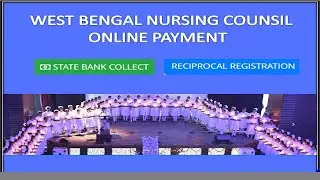 How to Pay Online WBNC Reciprocal Registration fee? State Bank Collect.