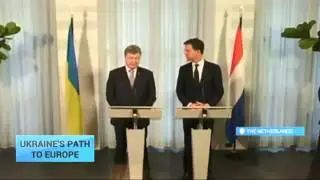 Ukraine's Path to Europe: President Poroshenko discusses EU integration during Netherlands visit