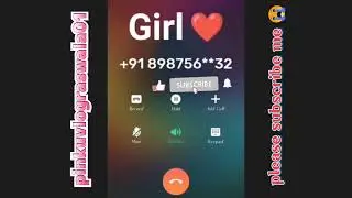 Girl ❤️ 🌹 Romantic Call Prank 😜 | Friend Pranked his friend by becoming a duplicate girl 😁😂#girl 