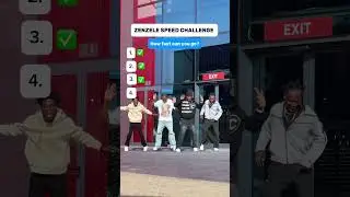 Zenzele - how fast can you go ? 🤩#dance #zenzele #amapiano