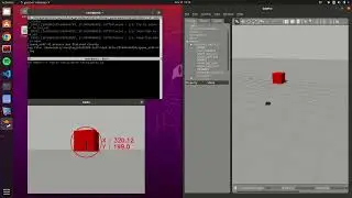 Turtlebot3 simulation in ROS gazebo, Object following, OpenCV, python without LIDAR