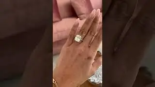 Beautiful #naturaldiamond #engagementring