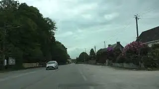 Driving Around 56320 Le Faou&euml;t, Morbihan, Brittany, France 8th May 2025