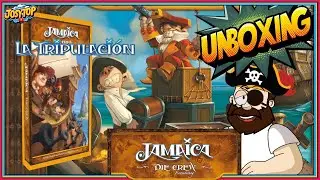 JAMAICA LA TRIPULACI&Oacute;N (The Crew) Unboxing Expansi&oacute;n del juego de mesa.