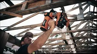 No More Gas Cartridges or Bulky Hoses&hellip;. Introducing the PRO18V 10Ga 34&deg; Framing Nailer