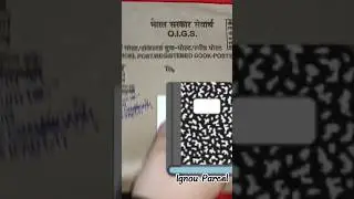Ignou parcel opening 1st semester baegh books #ignou #study #viral #english #india #opening #study