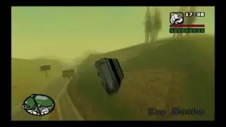 GTA San Andreas Somebody Up There Likes Me with flying car