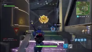 Fortnite Battle Royale - Week 4 Blockbuster Challenges - Hidden Battle Star Location