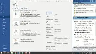 Jasperactive Word 2019 Lesson 1: Saving Documents